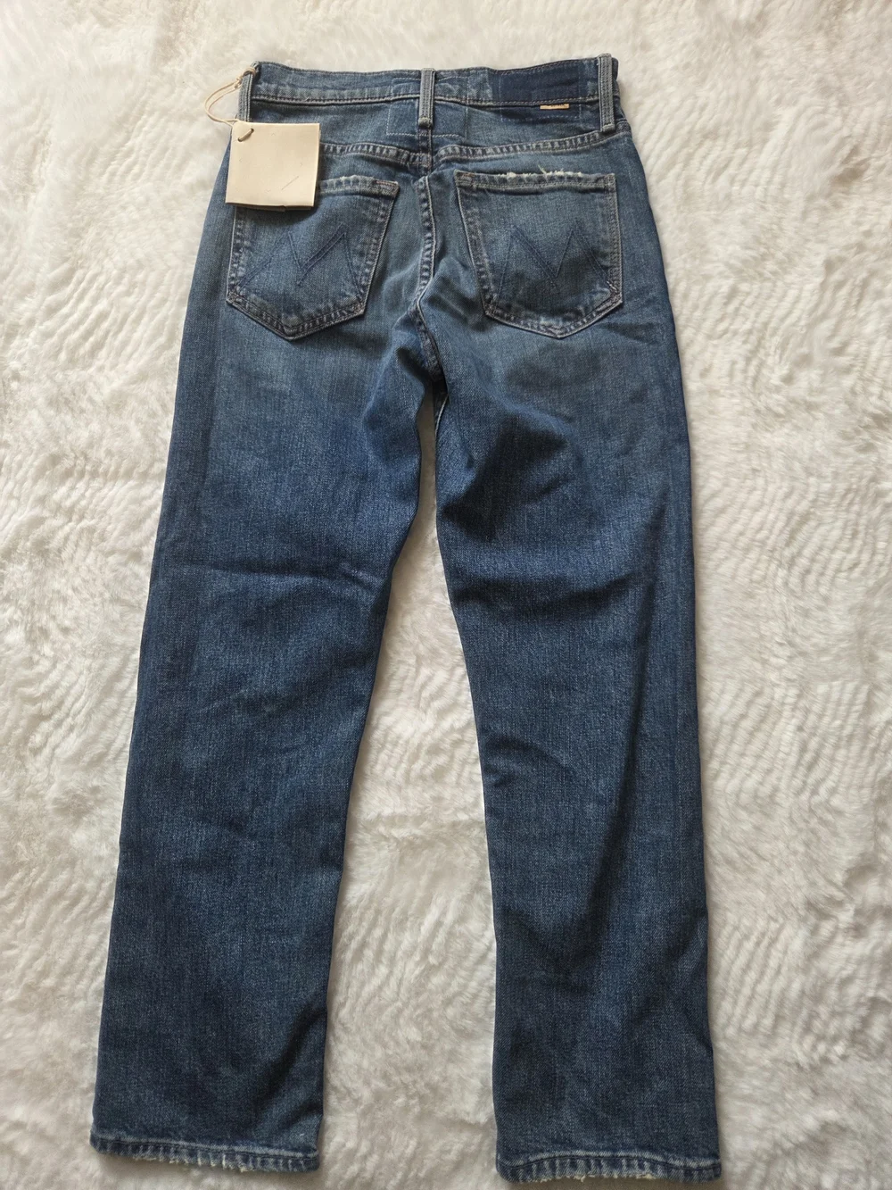 Mother Superior Blue Straight-Leg Men’s Jeans - Picture 4 of 10